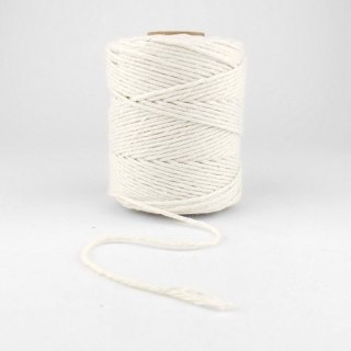 Sznurek bawełniany 1.8mm / 100m biały 111015 d.rect