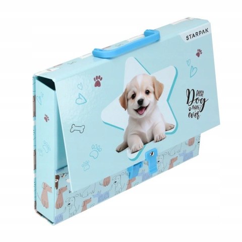 Teczka z rączką A4/50mm CUTIES DOGGY 559322 STARPAK