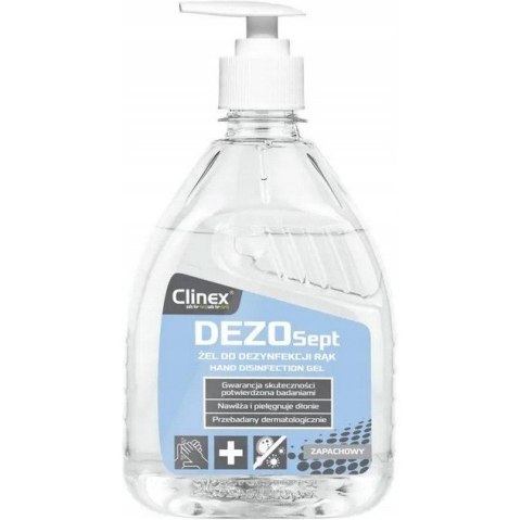 Żel do dezynfekcji rąk Dezosept 500ml CL77018 CLINEX