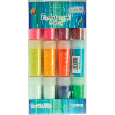 Brokat neon bio 12 kol x 10g MT-0220 ALIGA