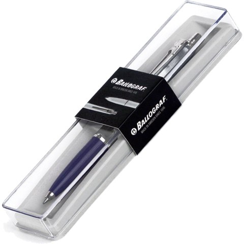 Długopis automatyczny BALLOGRAF EPOCA CHROME granatowy BA-102 34 1 TOMA