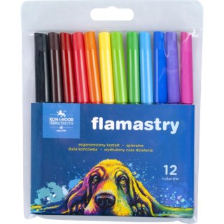 Flamastry 12 kolorów 7710/2AB KOH-I-NOOR