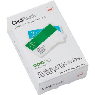 Folia do laminacji GBC Card 125 mic. białe 3740300