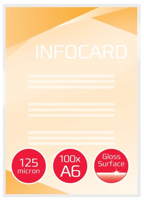 Folia do laminacji GBC Document A6 125 mic. 3740442