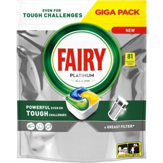 Kapsułki do zmywarki FAIRY PLATINUM (81 sztuk)