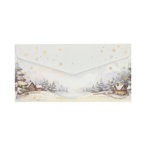 Koperta DL MAGIA ZIMY 120g. + karnet 190g. (10szt.) 283198 Galeria Papieru
