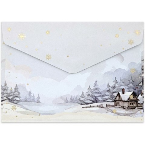 Koperta C6 MAGIA ZIMY 120g. (10szt.) 280298 Galeria Papieru