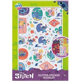 Książeczka z brokatowymi naklejkami