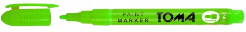 Marker olejowy F neon zielony 1,5mm TO-441 TOMA