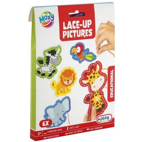 Obrazki do wyszywania 6szt. Zwierzęta 100044/2 MOXY