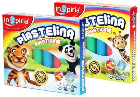 Plastelina 6 kolorów 0463-0001-99 Panta Plast