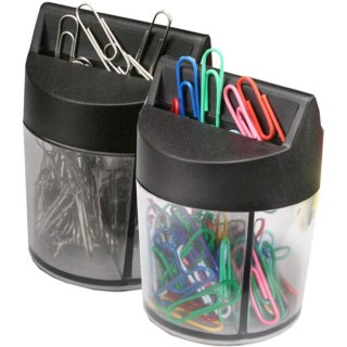 Spinacz 28mm kolor. pud.magnet 127593 100szt. TITANUM