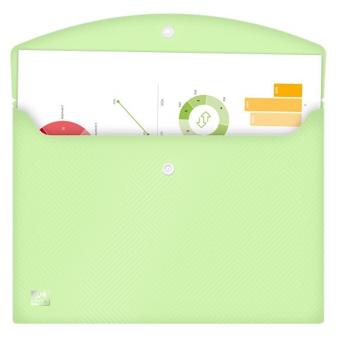 Teczka kopertowa Urban Oxford PASTEL A4 mix kolorów (5sztuk) 400187613