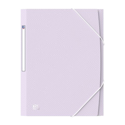 Teczka z gumką A4+ OXFORD URBAN pastel mix kolor 400187619