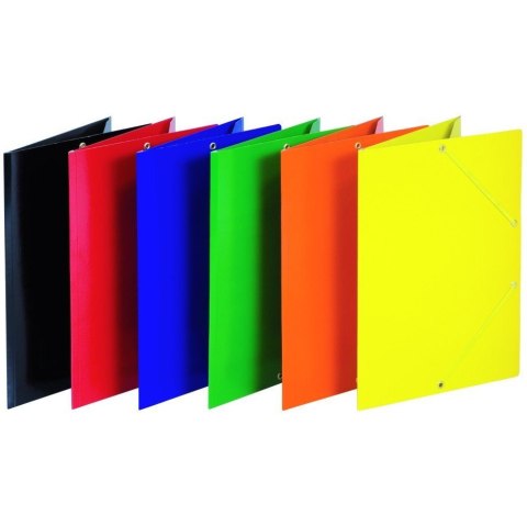 Teczka z gumką przestrzenna A4 3cm transparentna niebieska 8545002PL-10 DONAU