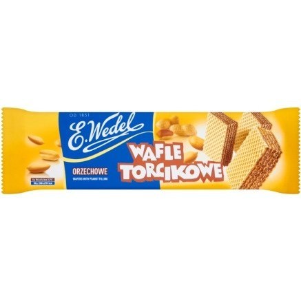 Wafle WEDEL TORCIKOWE ORZECHOWE MINI 160g