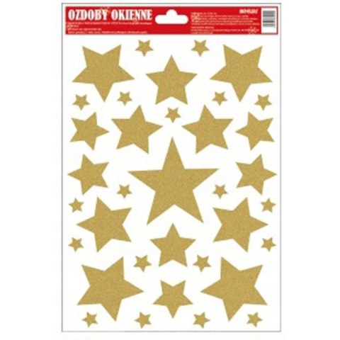 Witraż Gwiazdki wielokrotnego użycia STXWG-5003 BREWIS