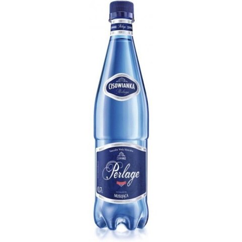 Woda CISOWIANKA 0.7L (6szt) Perlage gazowana PET z kaucją