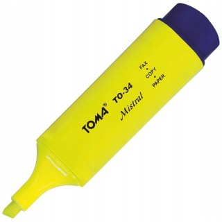 Zakreślacz MISTRAL 4kol TO-334 TOMA