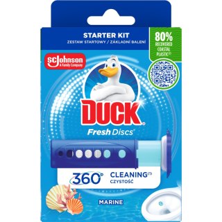 Żelowy krążek do WC z dozownikiem 36ml DUCK Marine