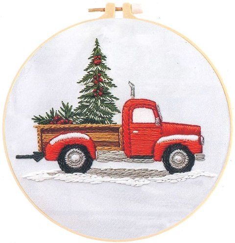 Zestaw do haftowania Samochód 649468 TITANUM