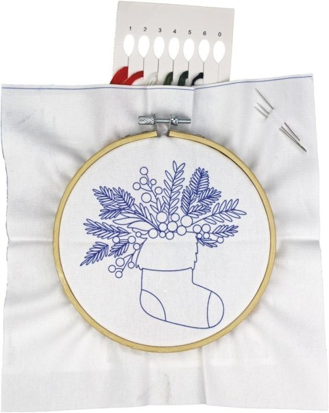 Zestaw do haftowania Skarpeta 649469 TITANUM