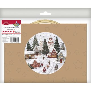 Zestaw do haftowania Wioska Św. Mikołaja 649471 TITANUM