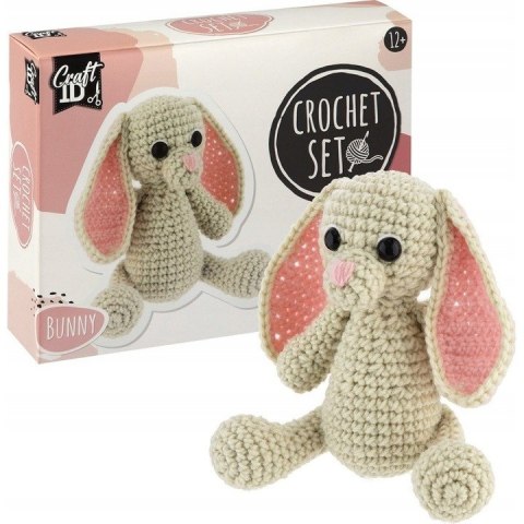 Zestaw do szydełkowania KRÓLIK 12x9x12cm CR1702/GE GRAFIX