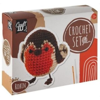 Zestaw do szydełkowania PTASZEK 10x8,2cm CR1732/GE GRAFIX