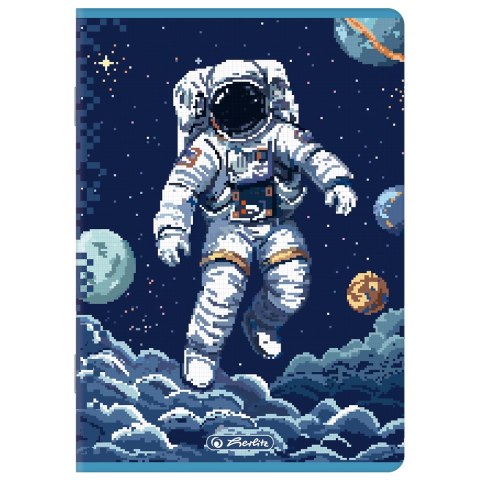 Zeszyt A5 32k kratka z marginesem PREMIUM PIXEL FUN 400206283 HERLITZ