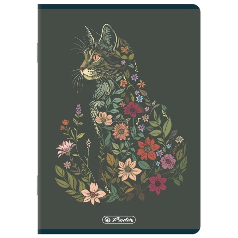 Zeszyt A5 60k kratka z marginesem PREMIUM FLORIMALS 400206285 HERLITZ