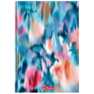 Brulion A4 96k kratka z marginesem mix okładek 400206371 HERLITZ