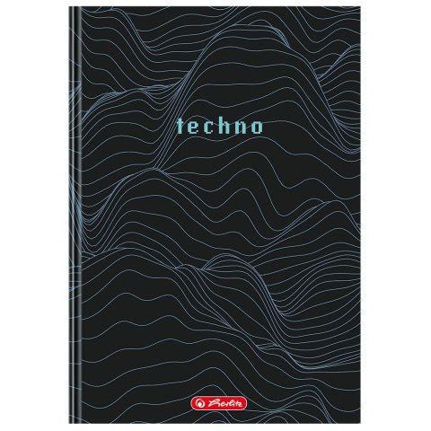 Brulion A4 96k kratka z marginesem mix okładek 400206371 HERLITZ