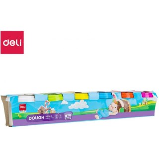 Ciastolina 6 kolorów EH720-6 DELI