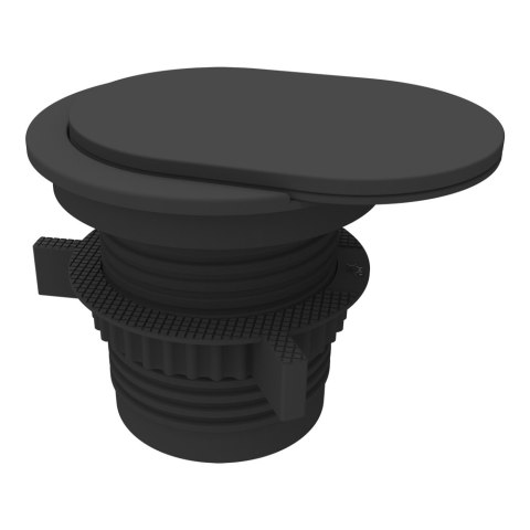 Gniazdo zasilające Power Spot typ E czarny 100137179 FELLOWES