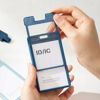 Holder pionowy ze smyczą rozpinaną Linfini mix kolorów EF407 DELI