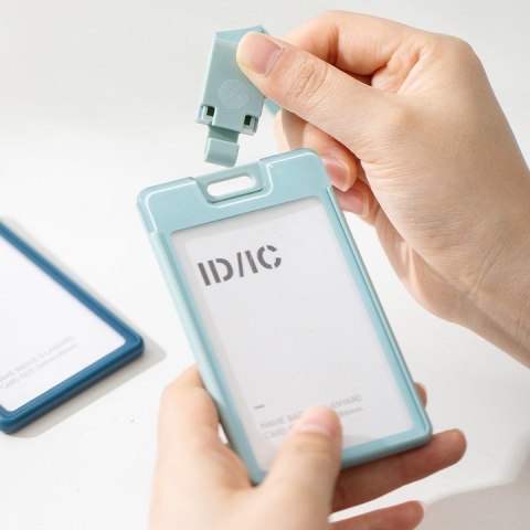 Holder pionowy ze smyczą rozpinaną Linfini mix kolorów EF407 DELI