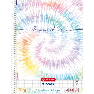 Kołozeszyt A4 80k kratka FREEDOM NEW BATIK 400173296 HERLITZ
