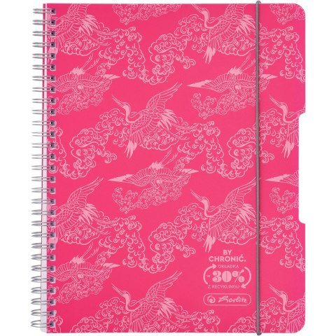 Kołozeszyt A5 80k kratka ECO PP COLORS mix kolorów 400198744 HERLITZ