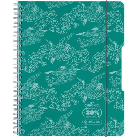 Kołozeszyt A5 80k kratka ECO PP COLORS mix kolorów 400198744 HERLITZ