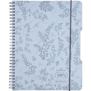 Kołozeszyt A5 80k kratka ECO PP PASTEL błektiny 400198755 HERLITZ