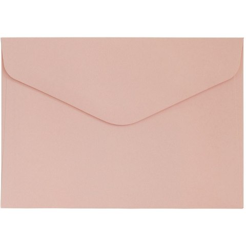 Koperta C6 gładki pudrowy róż satynowany 130g. (10szt.) 280235 Galeria Papieru