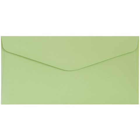 Koperta DL gładki jasnozielony satynowany 120g. (10szt.) 280133 Galeria Papieru