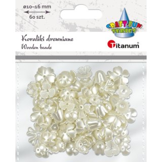 Koraliki kwiatki mix 15g 648537 TITANUM