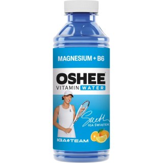 Napój OSHEE VITAMIN WATER Magnez + witamina B6 o smaku cytryny i pomarańczy 555ml z kaucją