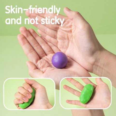 Plastelina 12 kolorów intensywne EH712-12 DELI