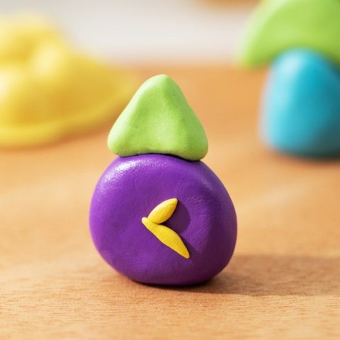 Plastelina 12 kolorów wałeczki EH719-12 DELI