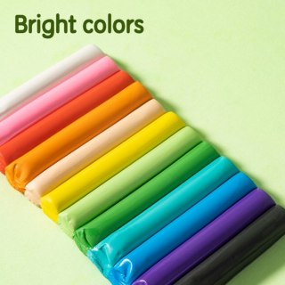 Plastelina 12 kolorów - zestaw z foremkami EH717 DELI