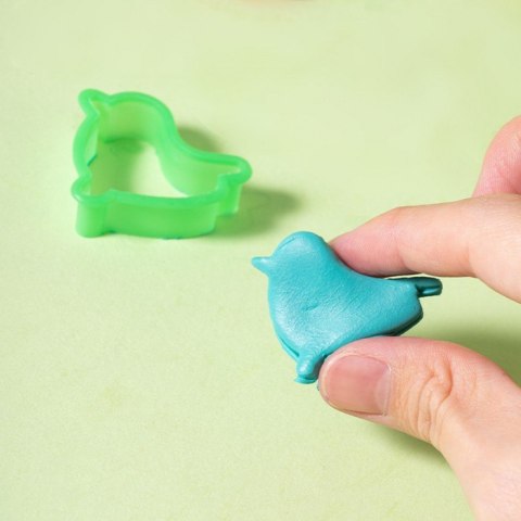 Plastelina 8 kolorów - zestaw z foremkami EH715 DELI