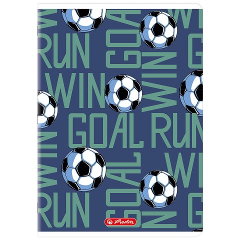 Zeszyt A4 32k linia podwójna kolorowa mix 400206361 HERLITZ